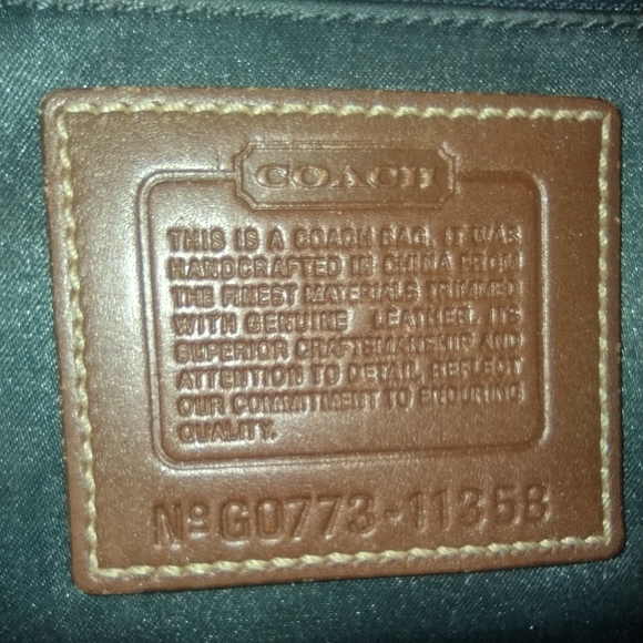 Coach Limited Addition Patchwork Holiday Tote w/ Matching Wristlet - Picture 16 of 16